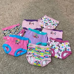 Minnie Mouse training underwear bundle